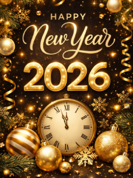 Pastel New Year Greeting